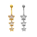 Celestial & Winged Dangle Belly Button Rings Collection